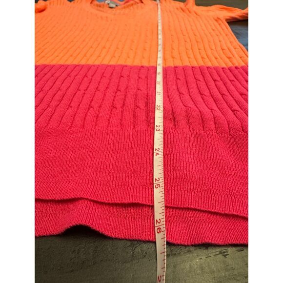 JCP Linen Blend 3/4 Sleeve Lightweight Sweater - Sz M - Picture 6 of 10